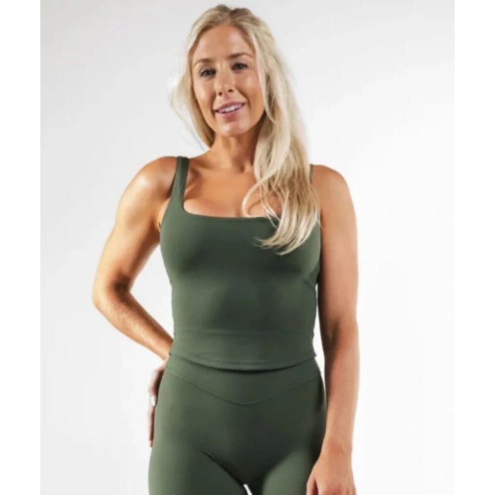 Vitality Cloud II™ U Tank Green Medium